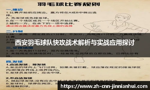 西安羽毛球队快攻战术解析与实战应用探讨
